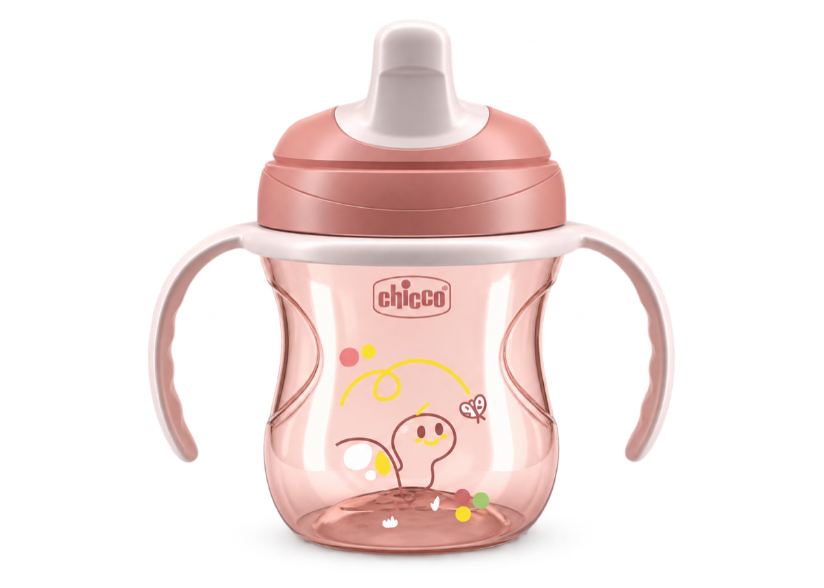 Tasse d’apprentissage rose Chicco